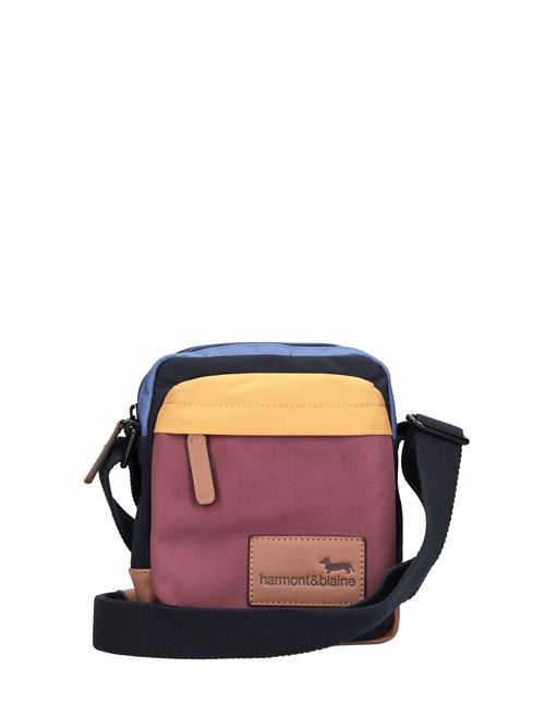 Borsa in pelle e tessuto HARMONT & BLAINE | H4DPMH370012MULTICOLORE